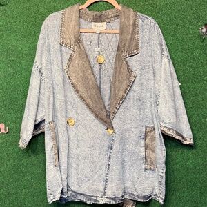 422 NWOT Oli&Hali Tencel Jacket